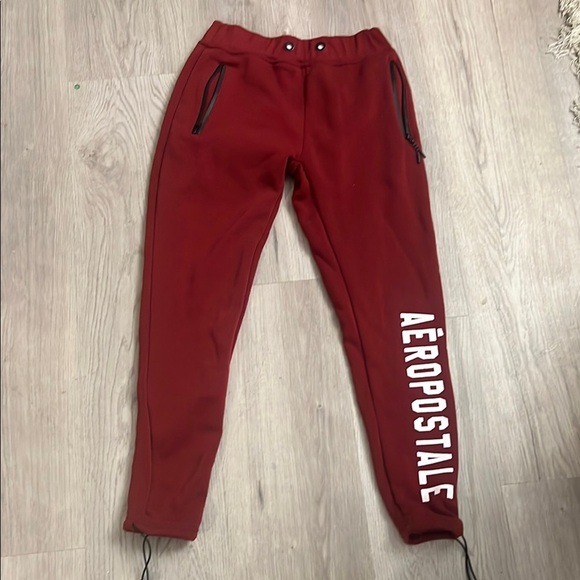 Aeropostale Pants - Aeropostale women Red Jogger Pants